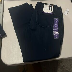 Women’s dark blue jeans